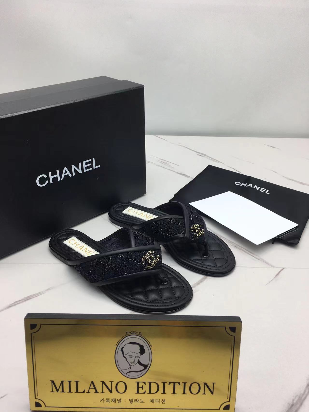 샤넬 23ss chanel 쪼리 샌들