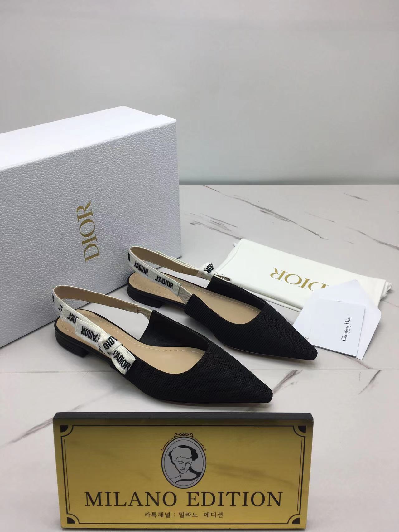 디올 J`a dior 슬링백 힐 (굽1.5cm/6.5cm/9.5cm)