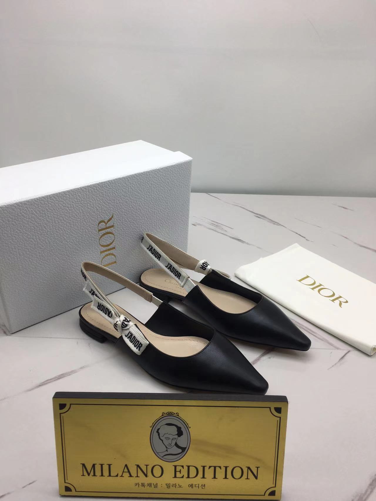 디올 J`a dior 슬링백 힐 (굽1.5cm/6.5cm/9.5cm)