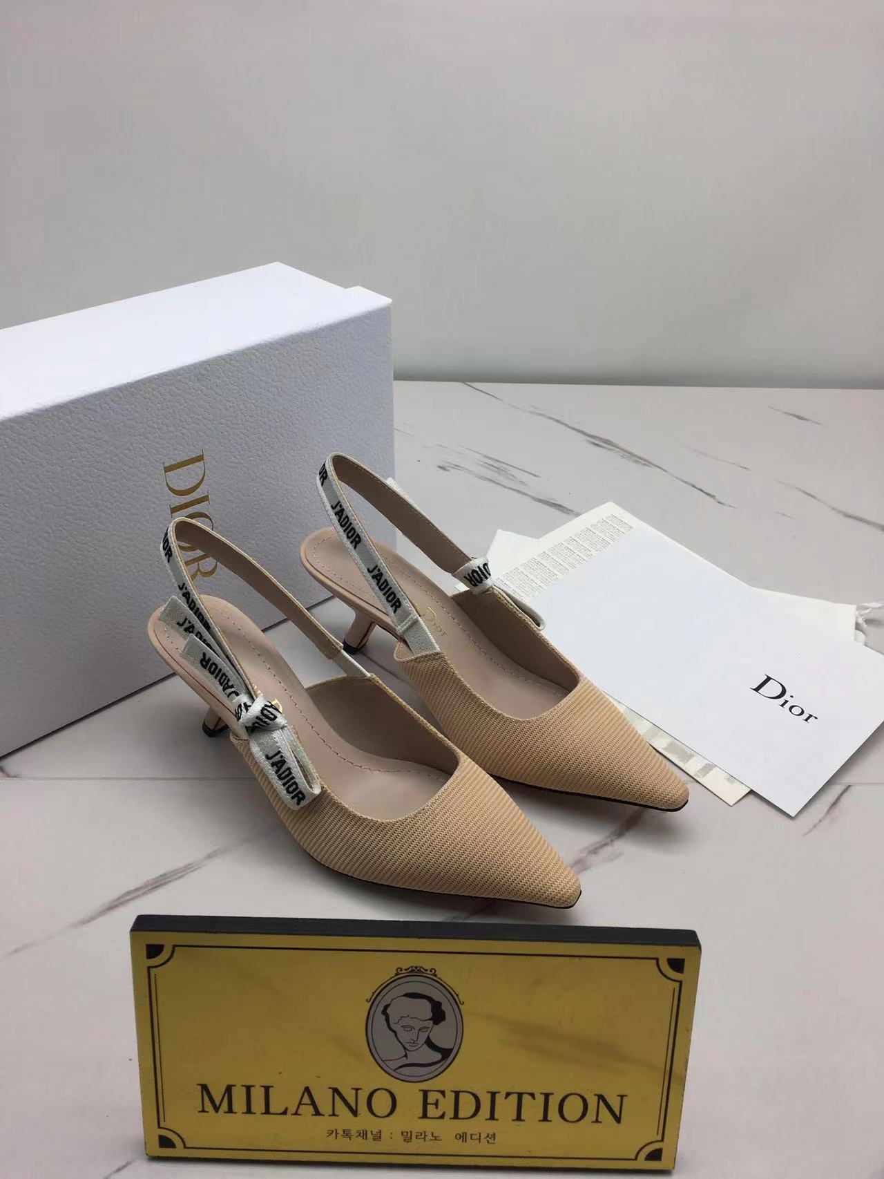 디올 J`a dior 슬링백 힐 (굽1.5cm/6.5cm/9.5cm)