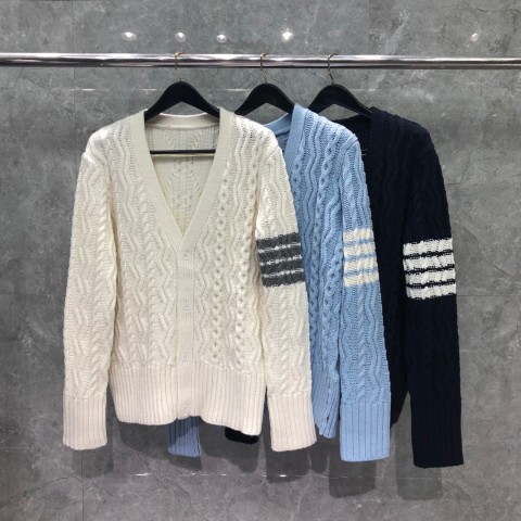 [대리석집] 톰브라운 꽈배기 스웨터가디건 (3color) (남성용)