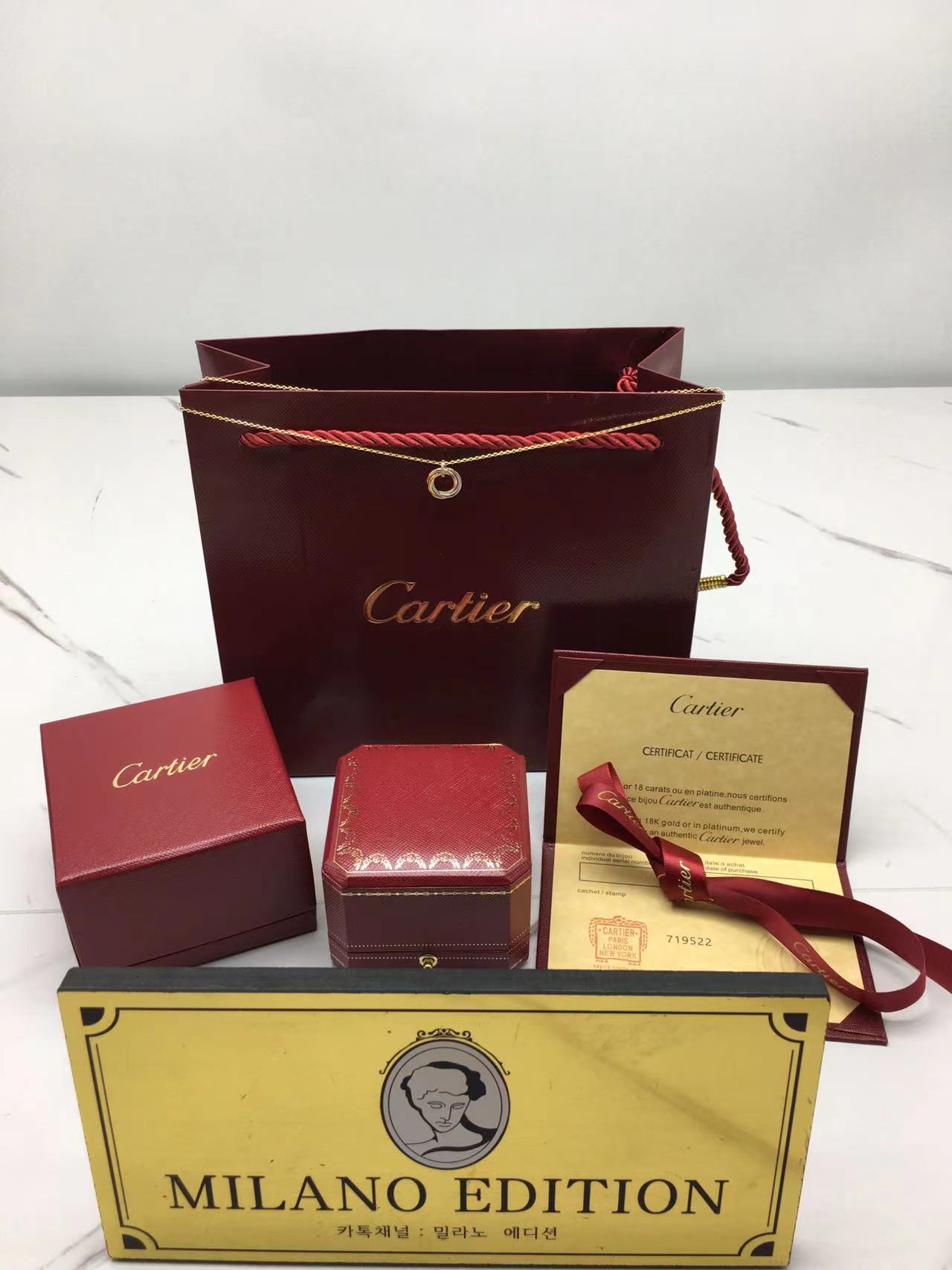 까르띠에 cartier 트리니티 다이아몬드 목걸이