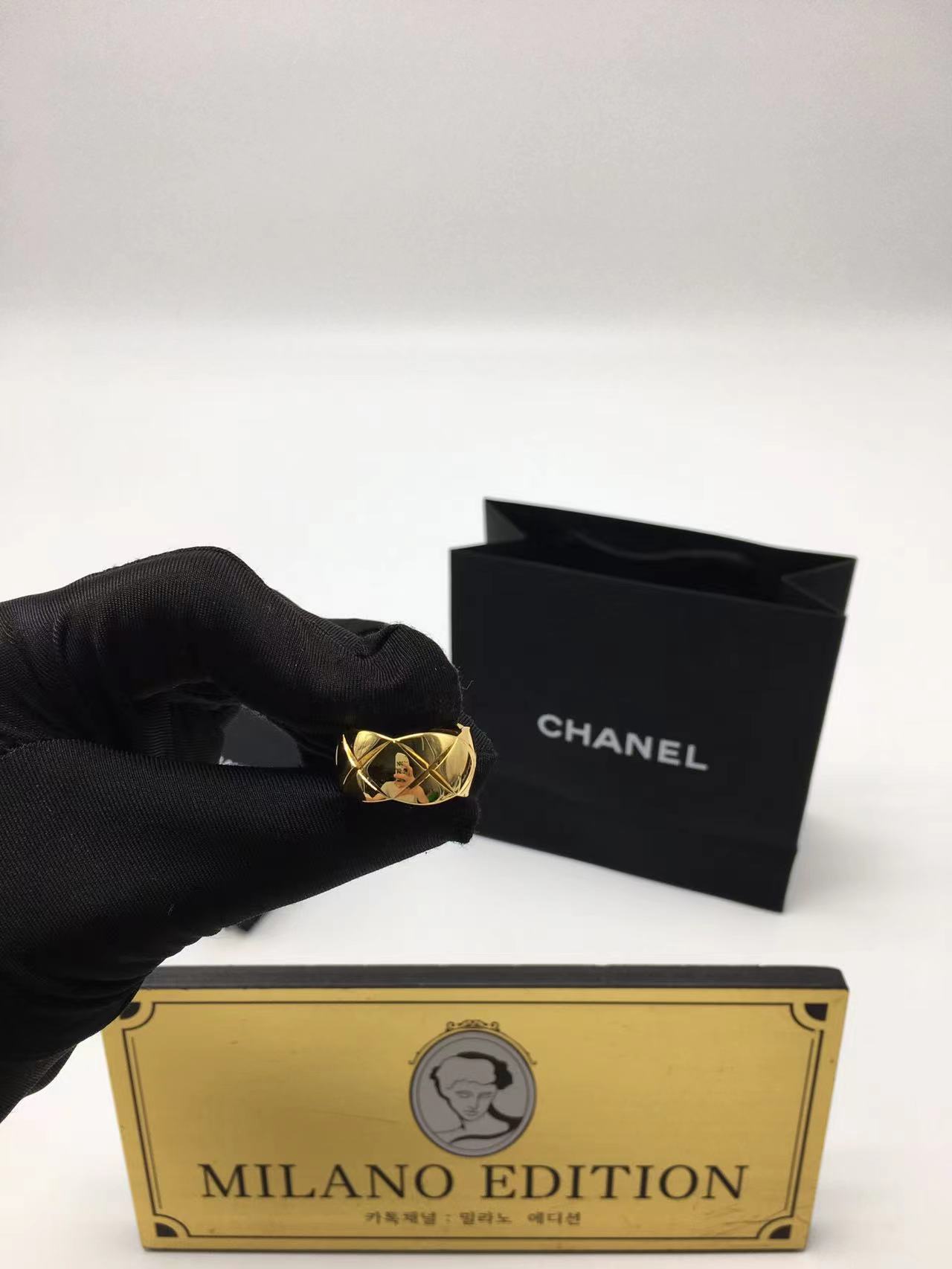 샤넬 chanel 코코 크러쉬 반지 (컬러 옐로우골드)